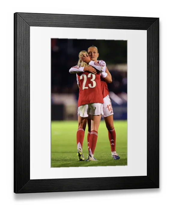 Framed Print : Brighton & Hove Albion v Arsenal - Barclays Women's Super League Brighton & Hove Albion v Arsenal - Barclays Women's Super League