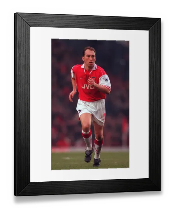 Framed Print : David Platt in Action for Arsenal Football Club