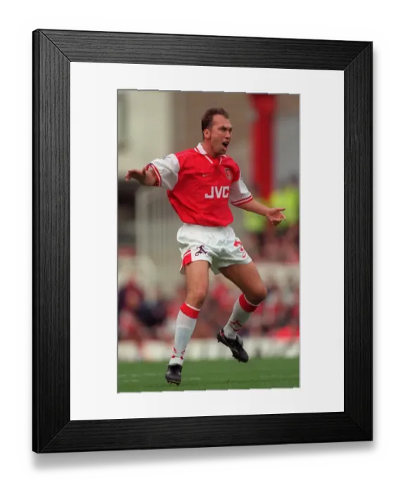 Framed Print : David Platt in Action for Arsenal Football Club