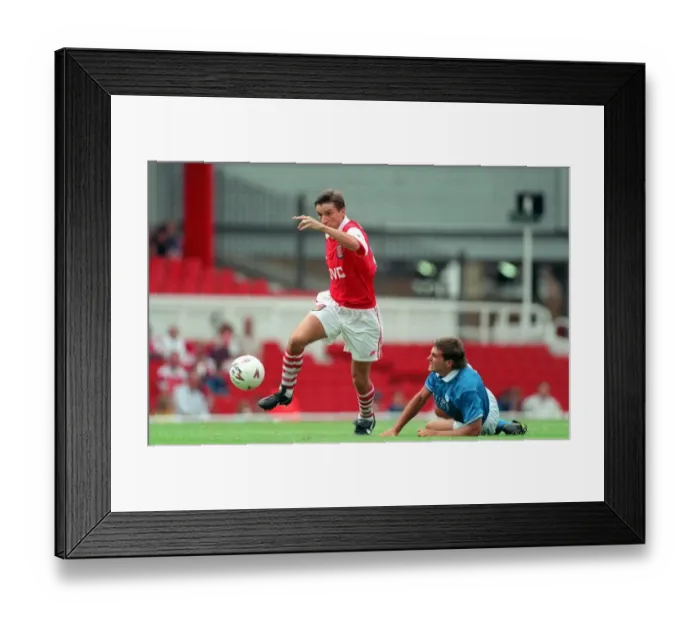 Framed Print : Alan Smith - Arsenal. Credit: Arsenal Football Club Framed Print : Alan Smith - Arsenal. Credit: Arsenal Football Club