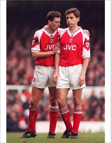 Tony Adams and Alan Smith (Arsenal)