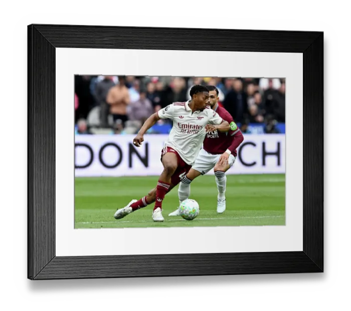 Framed Print : West Ham United v Arsenal - Premier League