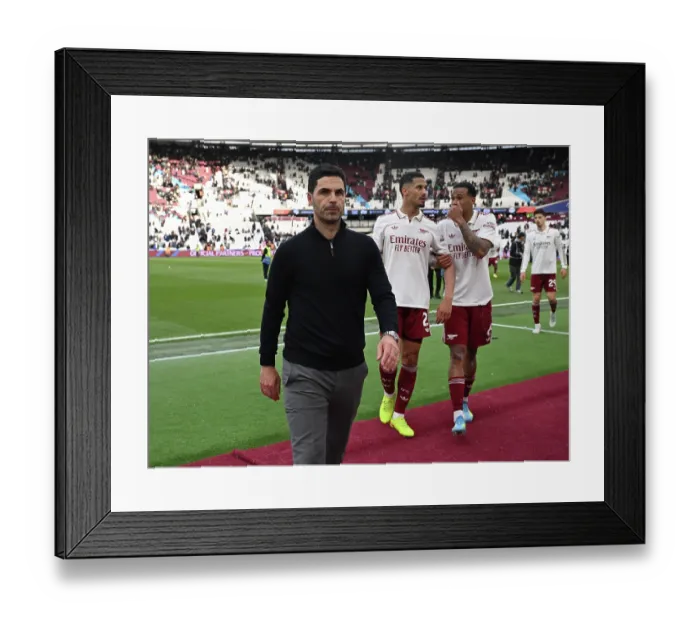 Framed Print : West Ham United v Arsenal - Premier League