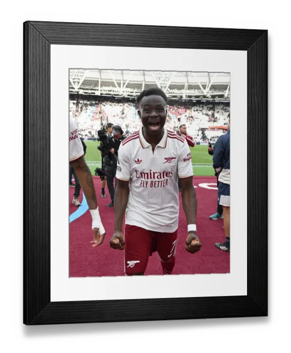 Framed Print : West Ham United v Arsenal - Premier League
