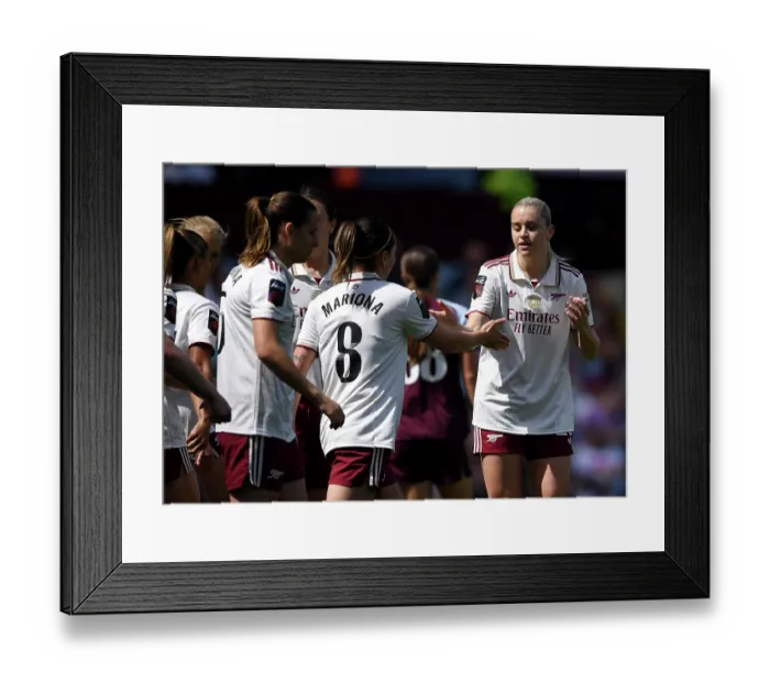 Framed Print : Aston Villa v Arsenal - Barclays Women's Super League Aston Villa v Arsenal - Barclays Women's Super League