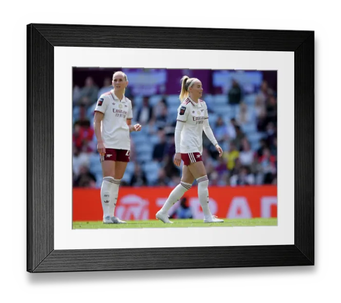 Framed Print : Aston Villa v Arsenal - Barclays Women's Super League Aston Villa v Arsenal - Barclays Women's Super League