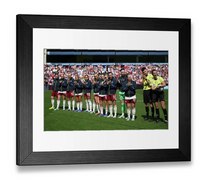 Framed Print : Aston Villa v Arsenal - Barclays Women's Super League Aston Villa v Arsenal - Barclays Women's Super League