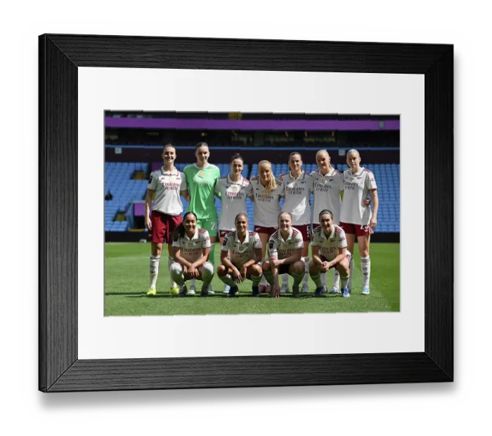 Framed Print : Aston Villa v Arsenal - Barclays Women's Super League Aston Villa v Arsenal - Barclays Women's Super League