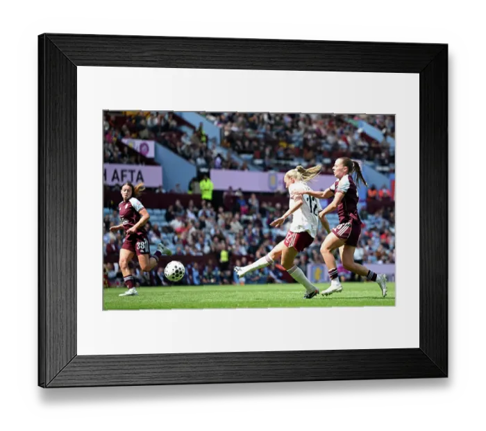 Framed Print : Aston Villa v Arsenal - Barclays Women's Super League Aston Villa v Arsenal - Barclays Women's Super League