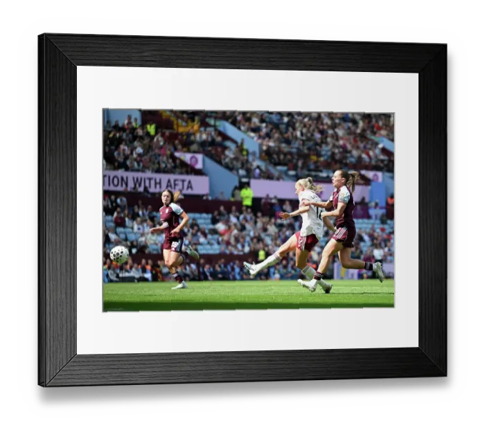 Framed Print : Aston Villa v Arsenal - Barclays Women's Super League Aston Villa v Arsenal - Barclays Women's Super League