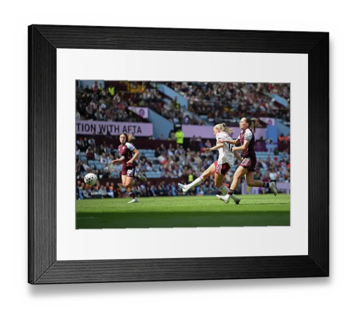 Framed Print : Aston Villa v Arsenal - Barclays Women's Super League Aston Villa v Arsenal - Barclays Women's Super League