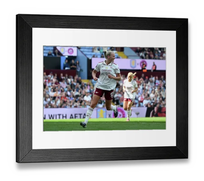 Framed Print : Aston Villa v Arsenal - Barclays Women's Super League Aston Villa v Arsenal - Barclays Women's Super League