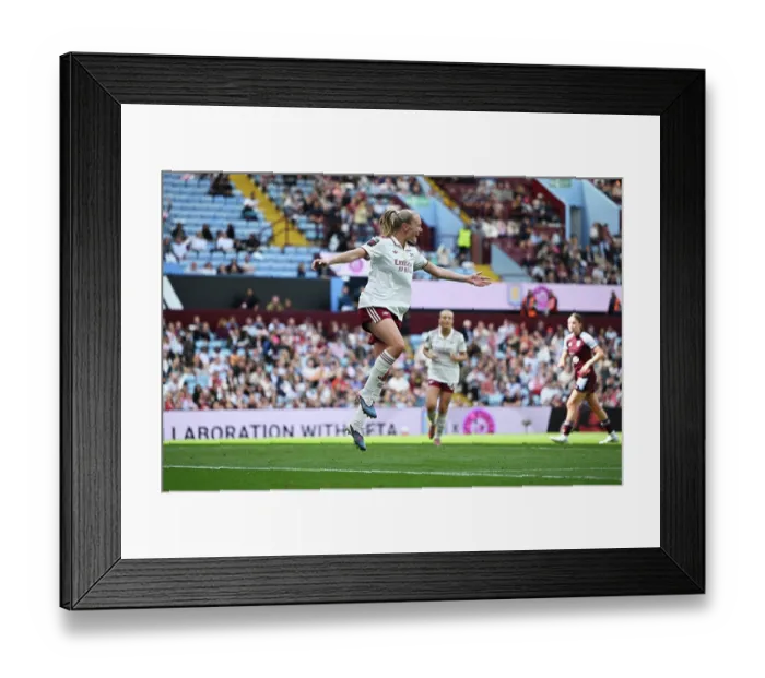 Framed Print : Aston Villa v Arsenal - Barclays Women's Super League Aston Villa v Arsenal - Barclays Women's Super League