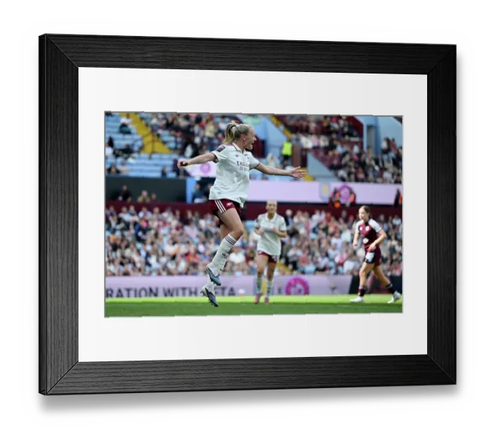 Framed Print : Aston Villa v Arsenal - Barclays Women's Super League Aston Villa v Arsenal - Barclays Women's Super League