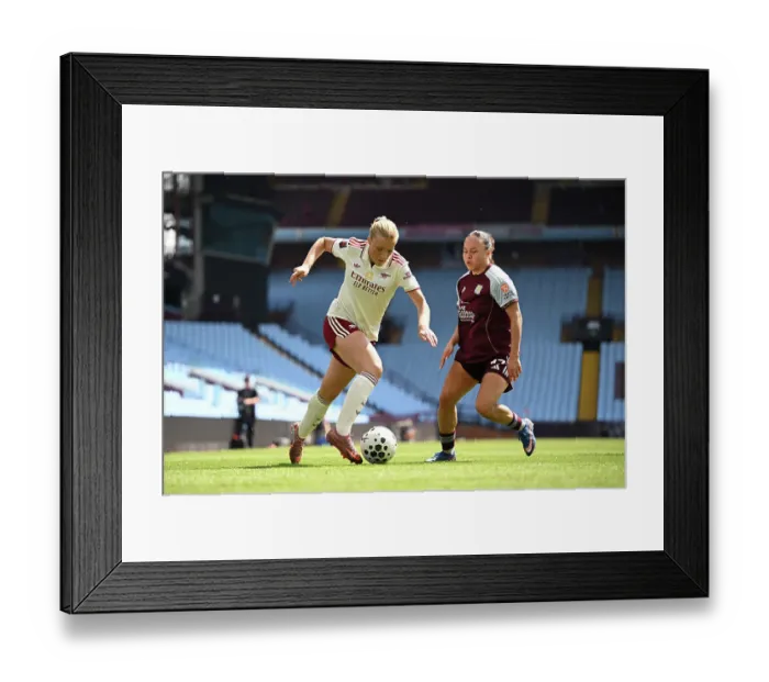 Framed Print : Aston Villa v Arsenal - Barclays Women's Super League Aston Villa v Arsenal - Barclays Women's Super League