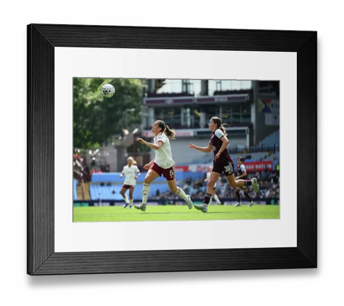 Framed Print : Aston Villa v Arsenal - Barclays Women's Super League Aston Villa v Arsenal - Barclays Women's Super League