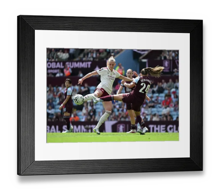 Framed Print : Aston Villa v Arsenal - Barclays Women's Super League Aston Villa v Arsenal - Barclays Women's Super League
