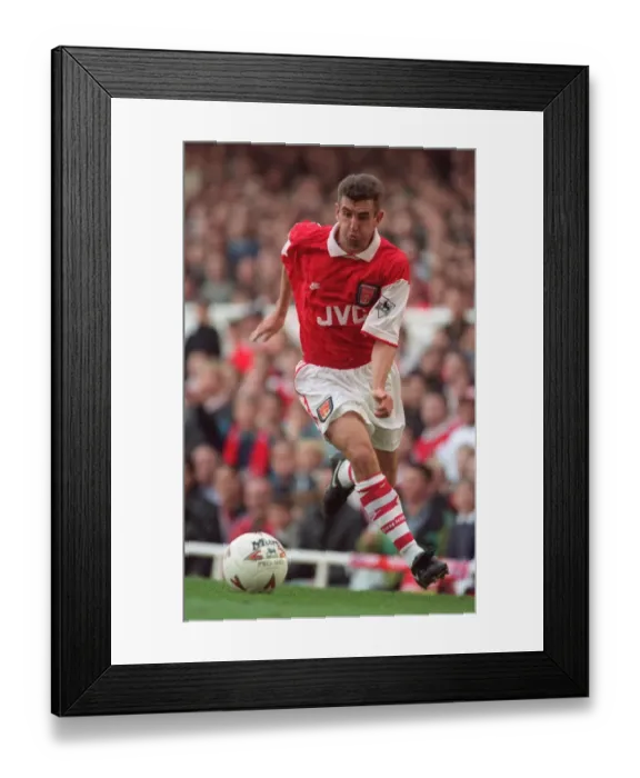 Framed Print : Nigel Winterburn: Arsenal's Defensive Legend