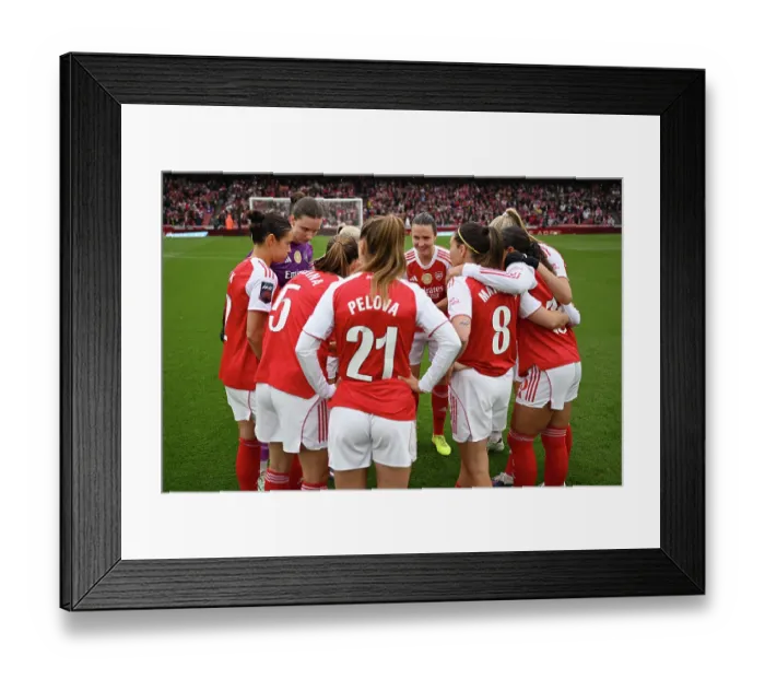 Framed Print : Arsenal v Everton - Barclays Women's Super League Arsenal v Everton - Barclays Women's Super League