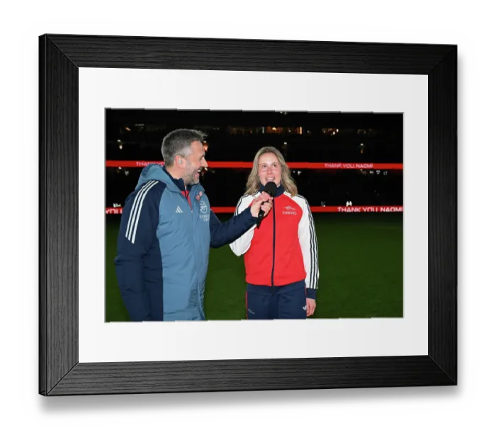 Framed Print : Arsenal v Everton - Barclays Women's Super League Arsenal v Everton - Barclays Women's Super League