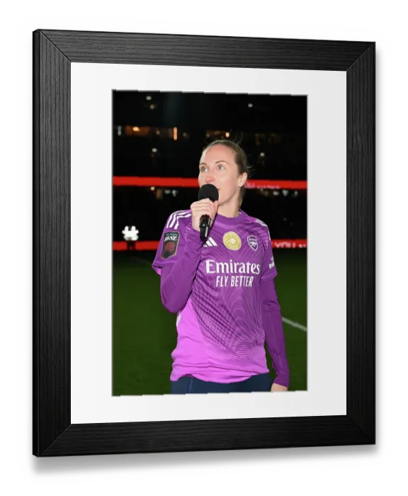 Framed Print : Arsenal v Everton - Barclays Women's Super League Arsenal v Everton - Barclays Women's Super League