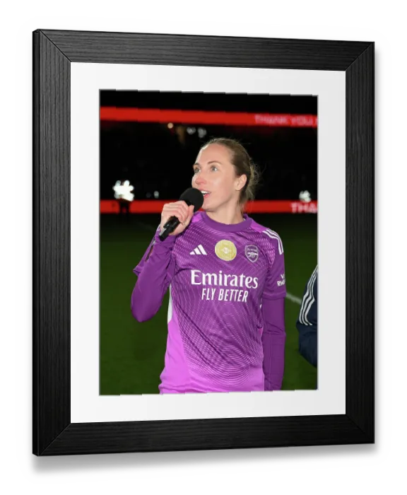 Framed Print : Arsenal v Everton - Barclays Women's Super League Arsenal v Everton - Barclays Women's Super League