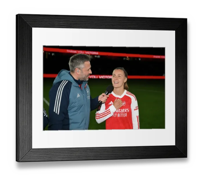Framed Print : Arsenal v Everton - Barclays Women's Super League Arsenal v Everton - Barclays Women's Super League