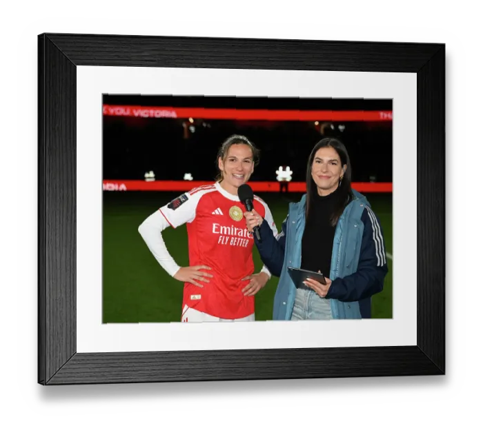 Framed Print : Arsenal v Everton - Barclays Women's Super League Arsenal v Everton - Barclays Women's Super League