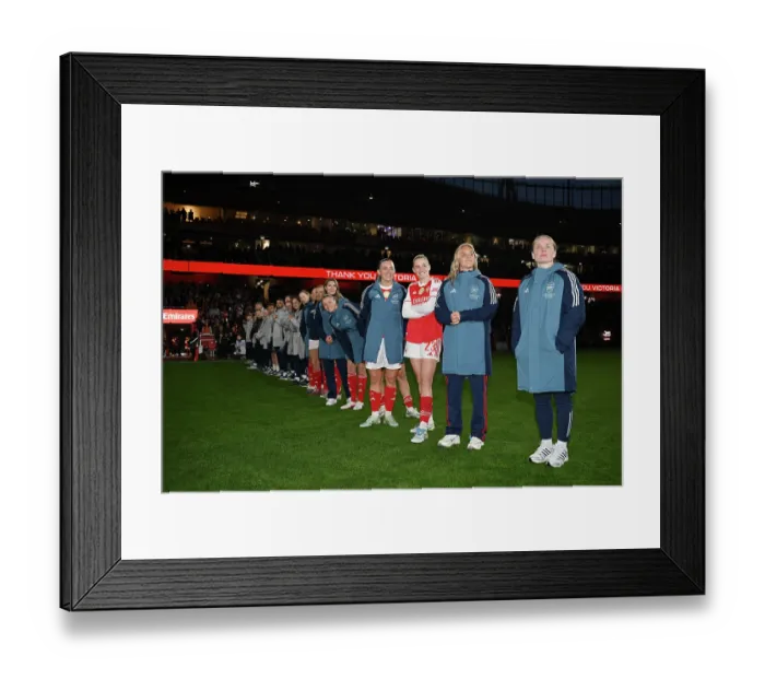 Framed Print : Arsenal v Everton - Barclays Women's Super League Arsenal v Everton - Barclays Women's Super League