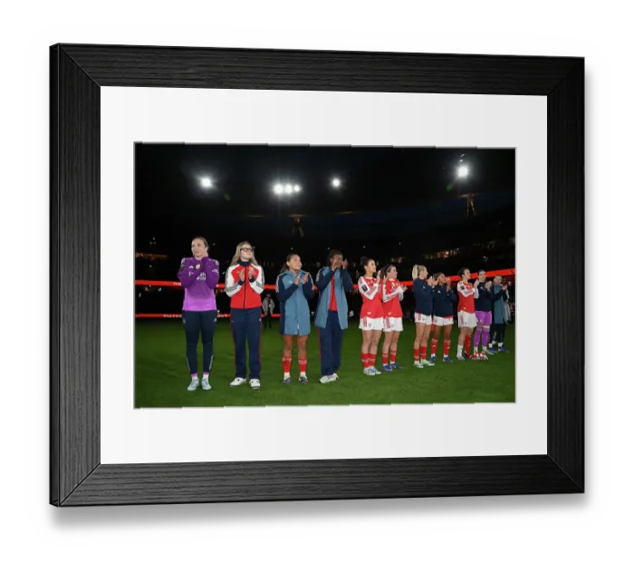 Framed Print : Arsenal v Everton - Barclays Women's Super League Arsenal v Everton - Barclays Women's Super League