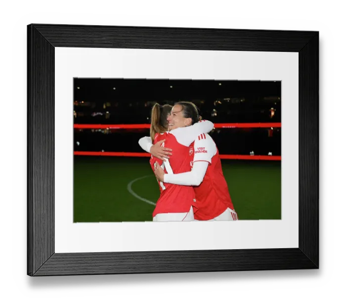Framed Print : Arsenal v Everton - Barclays Women's Super League Arsenal v Everton - Barclays Women's Super League