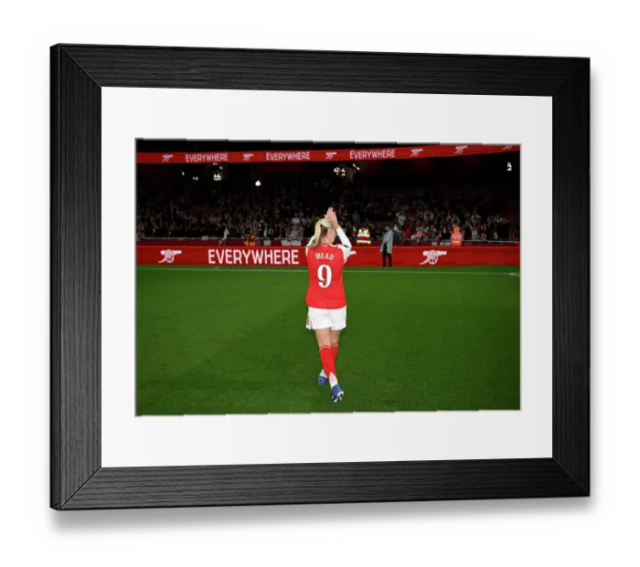 Framed Print : Arsenal v Everton - Barclays Women's Super League Arsenal v Everton - Barclays Women's Super League