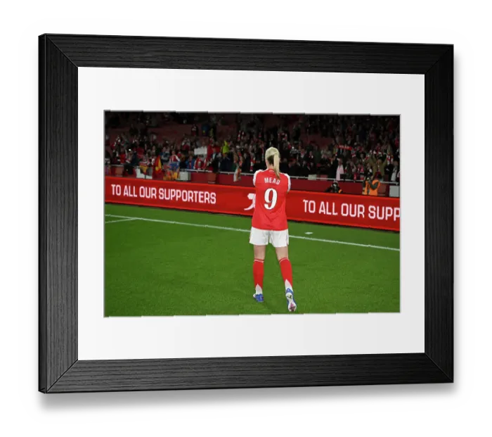 Framed Print : Arsenal v Everton - Barclays Women's Super League Arsenal v Everton - Barclays Women's Super League