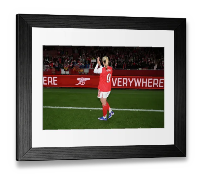 Framed Print : Arsenal v Everton - Barclays Women's Super League Arsenal v Everton - Barclays Women's Super League