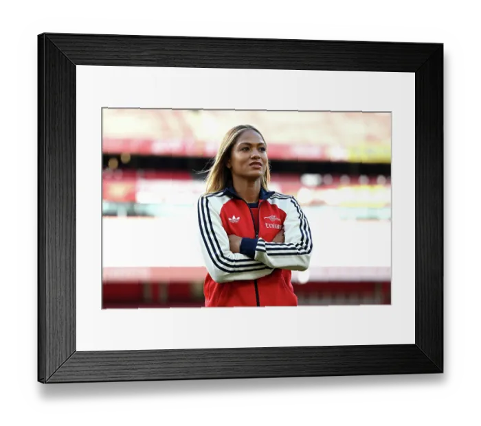 Framed Print : Arsenal v Everton - Barclays Women's Super League Arsenal v Everton - Barclays Women's Super League