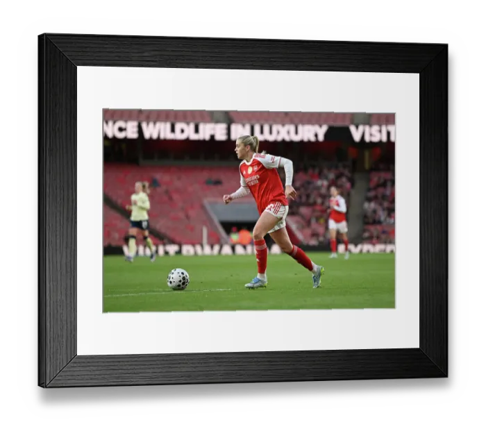 Framed Print : Arsenal v Everton - Barclays Women's Super League Arsenal v Everton - Barclays Women's Super League