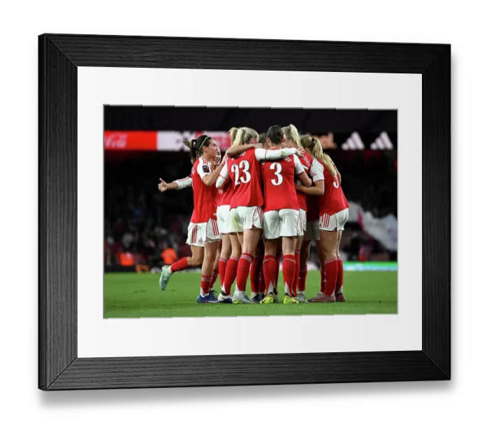 Framed Print : Arsenal v Everton - Barclays Women's Super League Arsenal v Everton - Barclays Women's Super League