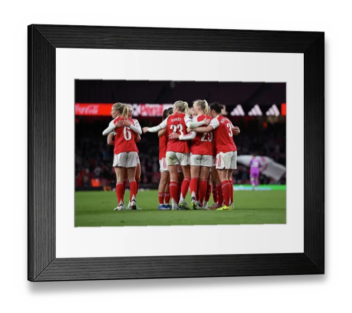 Framed Print : Arsenal v Everton - Barclays Women's Super League Arsenal v Everton - Barclays Women's Super League