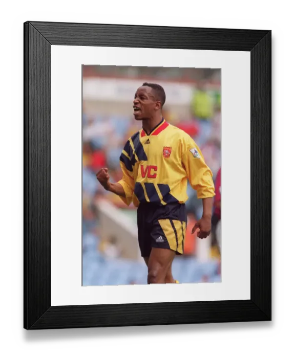 Framed Print : Ian Wright in Action for Arsenal Football Club Framed Print : Ian Wright in Action for Arsenal Football Club