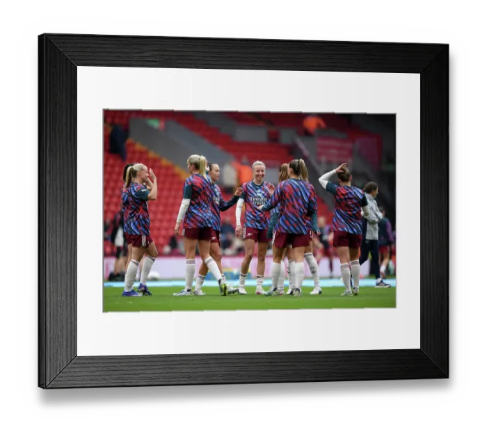 Framed Print : Liverpool v Arsenal - Barclays Women's Super League Liverpool v Arsenal - Barclays Women's Super League