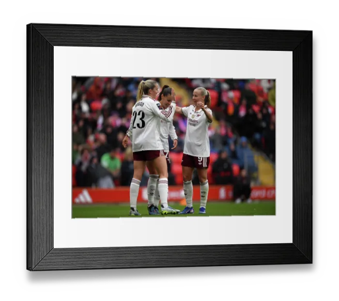 Framed Print : Liverpool v Arsenal - Barclays Women's Super League Liverpool v Arsenal - Barclays Women's Super League