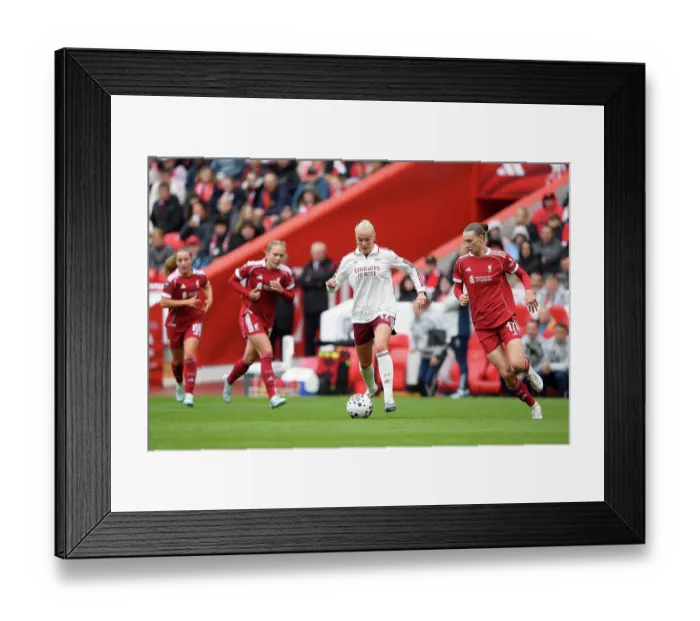 Framed Print : Liverpool v Arsenal - Barclays Women's Super League Liverpool v Arsenal - Barclays Women's Super League