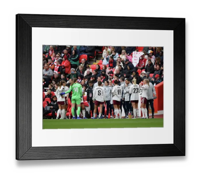 Framed Print : Liverpool v Arsenal - Barclays Women's Super League Liverpool v Arsenal - Barclays Women's Super League