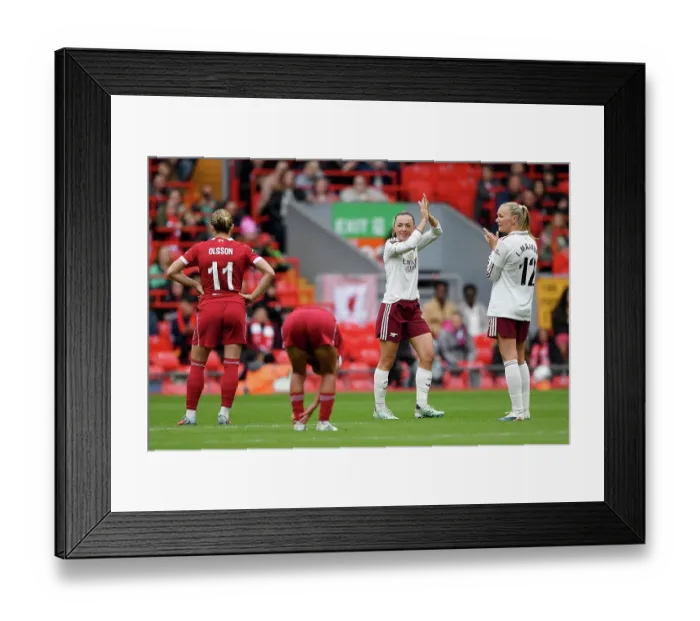 Framed Print : Liverpool v Arsenal - Barclays Women's Super League Liverpool v Arsenal - Barclays Women's Super League