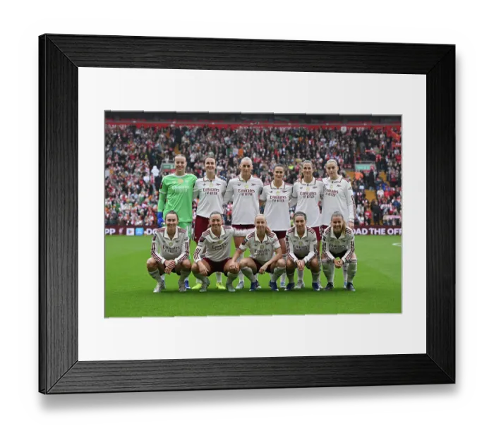 Framed Print : Liverpool v Arsenal - Barclays Women's Super League Liverpool v Arsenal - Barclays Women's Super League