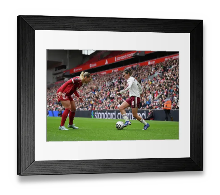 Framed Print : Liverpool v Arsenal - Barclays Women's Super League Liverpool v Arsenal - Barclays Women's Super League
