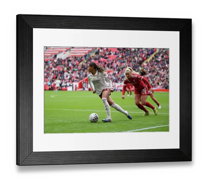 Framed Print : Liverpool v Arsenal - Barclays Women's Super League Liverpool v Arsenal - Barclays Women's Super League