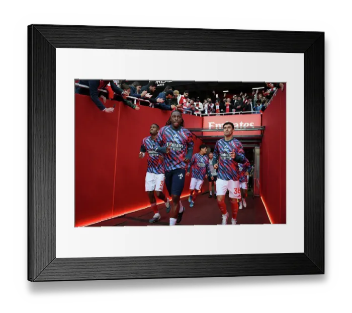 Framed Print : Arsenal v Burnley - Premier League