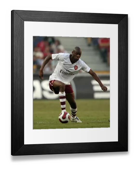Framed Print : Abou Diaby in Action: Arsenal's Victory Over Salzburg in 2007 Pre-Season Friendly Framed Print : Abou Diaby in Action: Arsenal's Victory Over Salzburg in 2007 Pre-Season Friendly