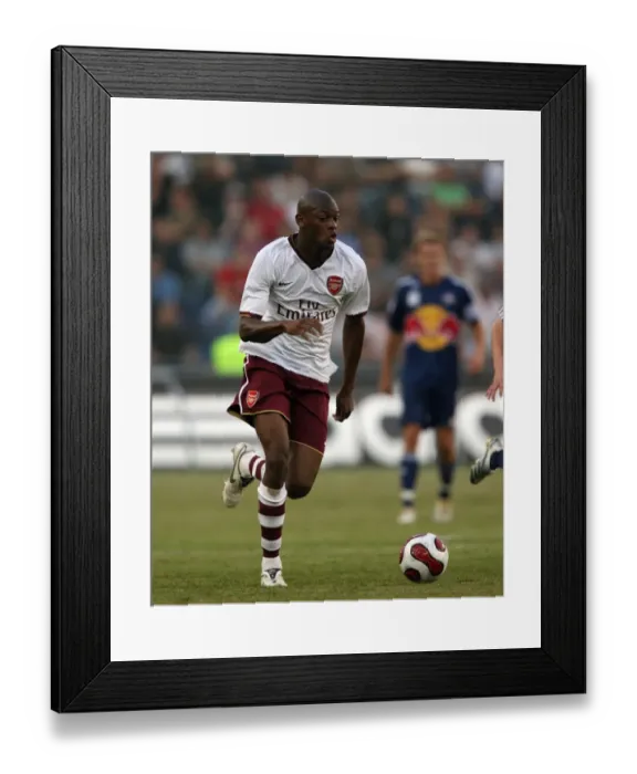 Framed Print : Abou Diaby's Dominance: Arsenal's Pre-Season Victory over Salzburg (2007) Framed Print : Abou Diaby's Dominance: Arsenal's Pre-Season Victory over Salzburg (2007)